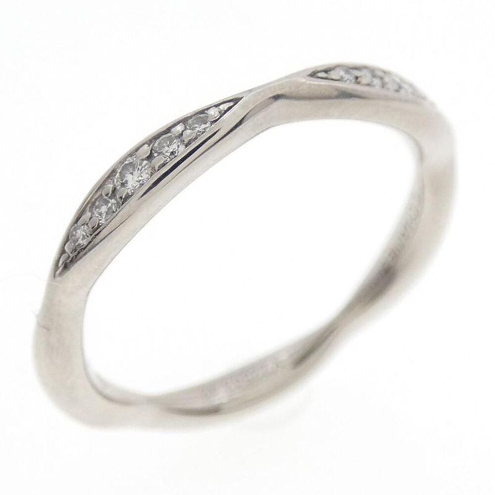 Chanel Camellia Half Eternity Platinum Ring
